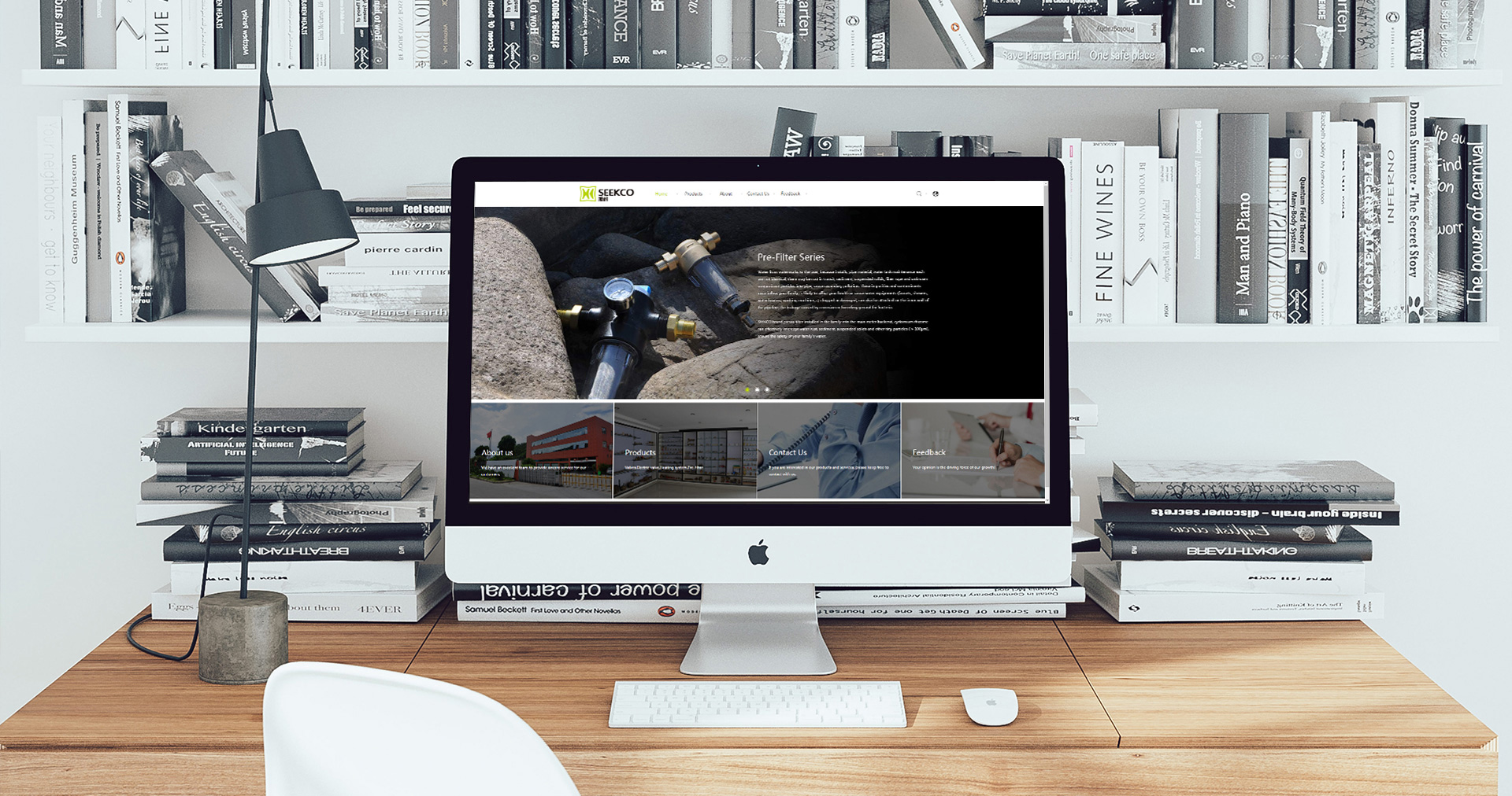 旭科暖通中英文網(wǎng)站設(shè)計效果圖