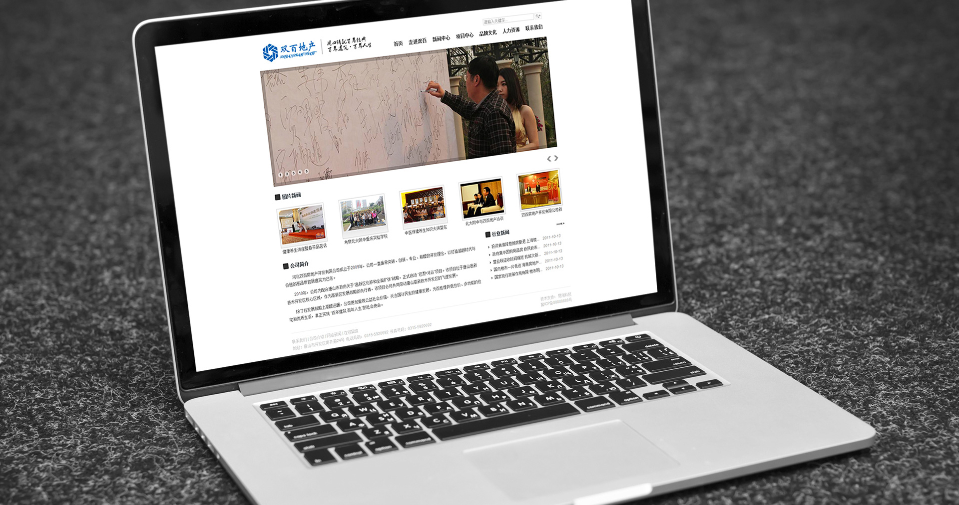 河北雙百房地產(chǎn)網(wǎng)站設(shè)計(jì)效果圖