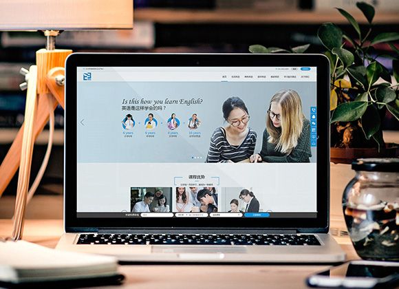 在線英語培訓(xùn)響應(yīng)式網(wǎng)站開發(fā)