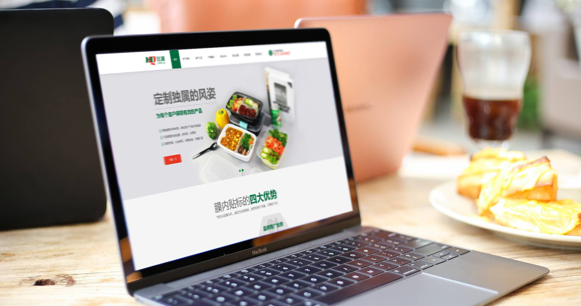 雷甸紅旗塑料制品網(wǎng)站設(shè)計(jì)效果圖