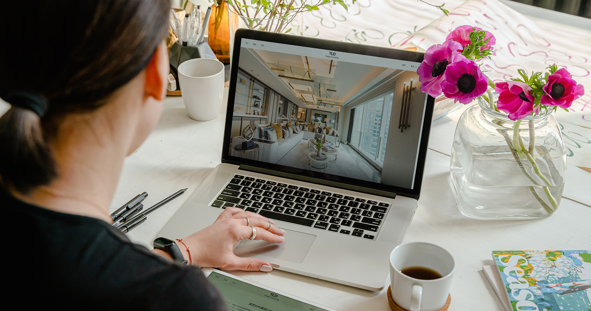 TLD高端豪宅設(shè)計公司中英文官網(wǎng)設(shè)計效果圖