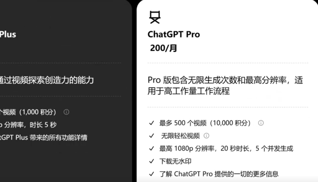 ChatGPT pro充值